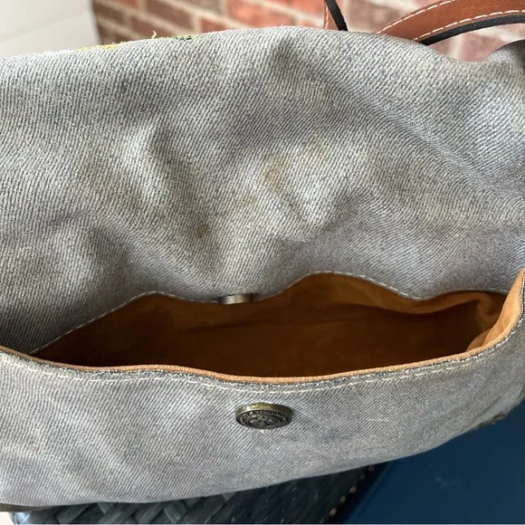 PATRICIA NASH Cross Stitch Positano Floral Saddle Bag - Picture 9 of 16